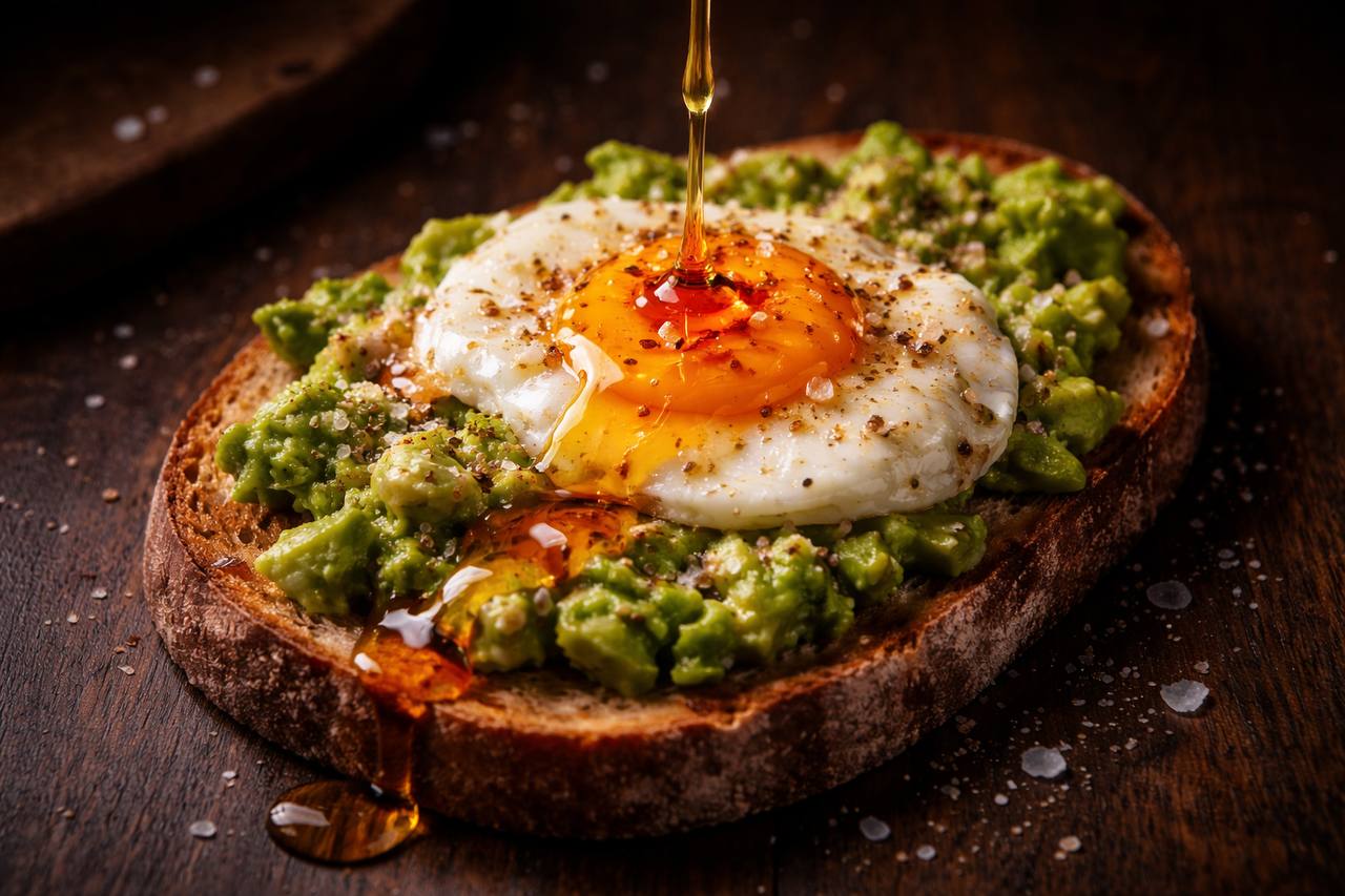 Hot Honey Avocado Toast