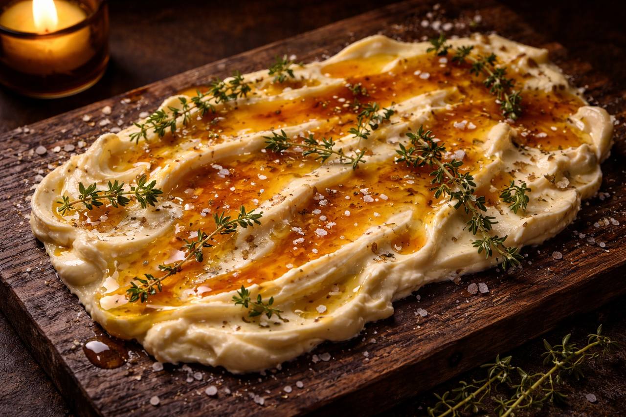 Hot Honey Butter Board