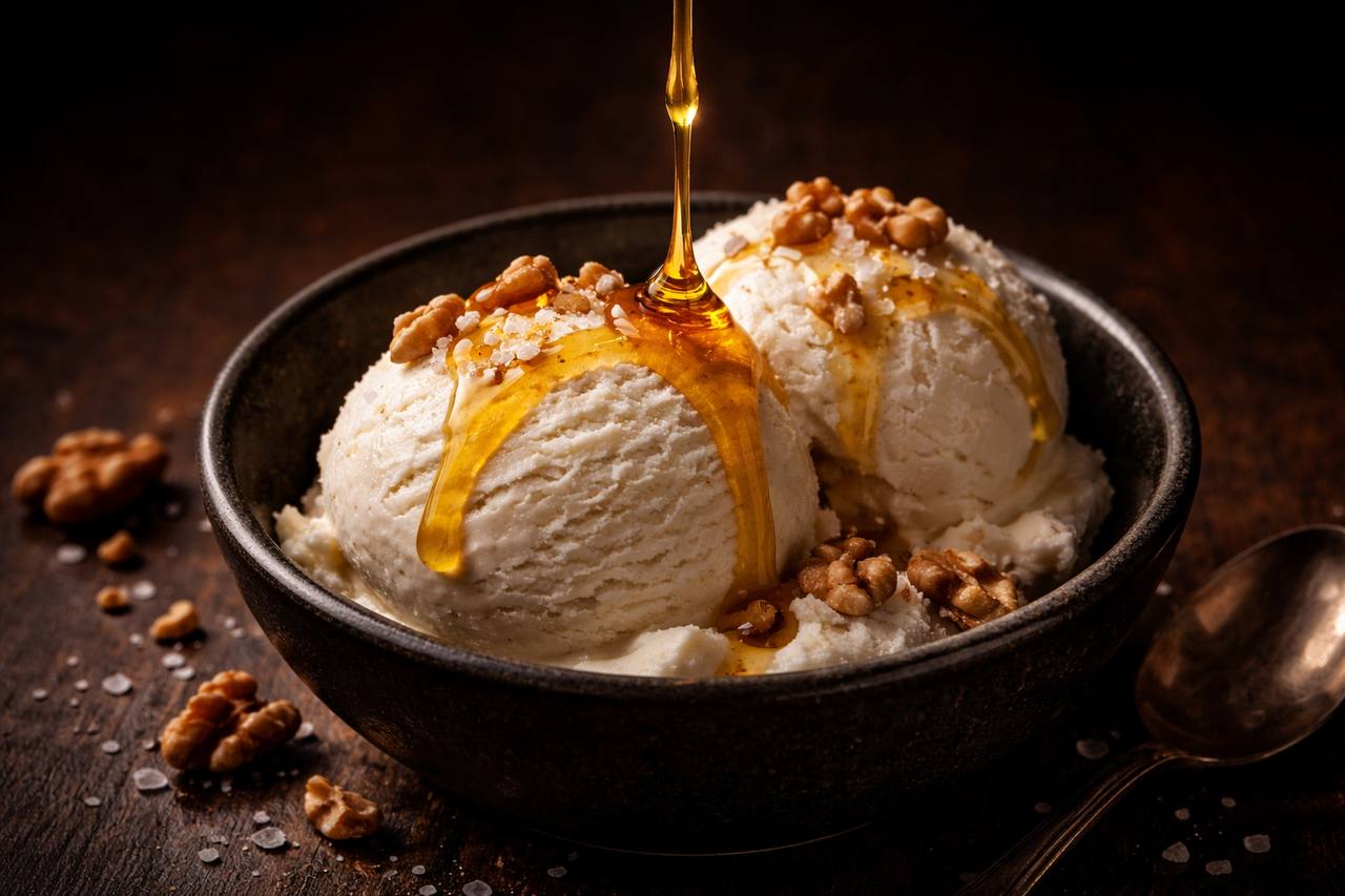 Hot Honey Ice Cream