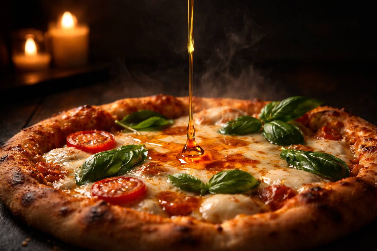 Hot Honey Pizza Drizzle